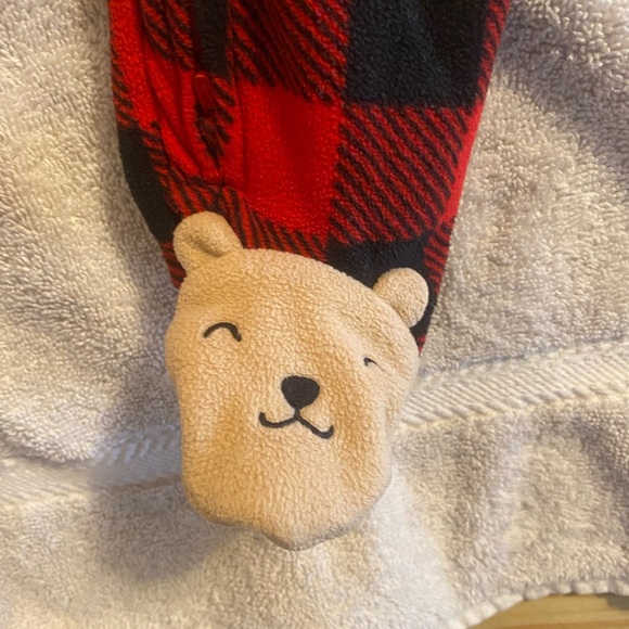 🎉💙Bundle Carter’s Sleepers, 4 Fleece, Boys, Size 6m - Picture 3 of 12